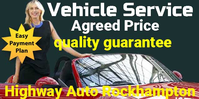 Save money on warranty safe new car logbook servicing HAE Rockhampton