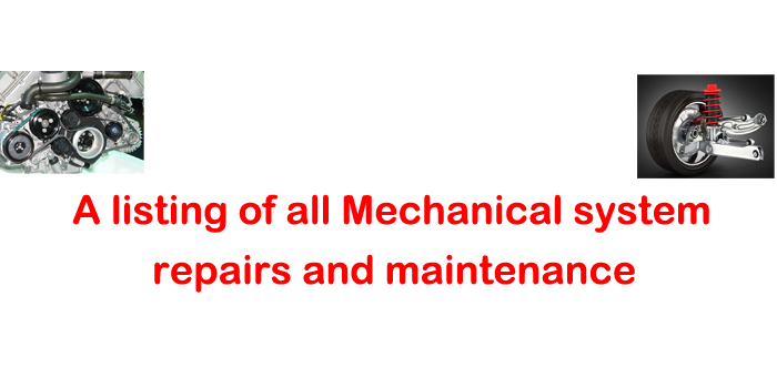 New Car Servicing and Mechanical Services Menu HAE North Rockhampton