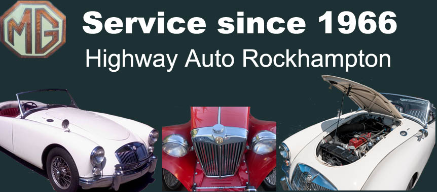 MG Car Servicing since 1966 at Highway Auto Rockhampton