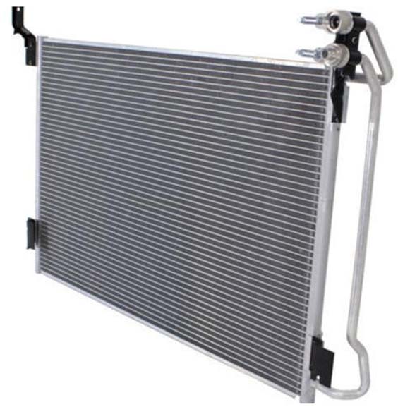 car air-conditioner compressor and condenser