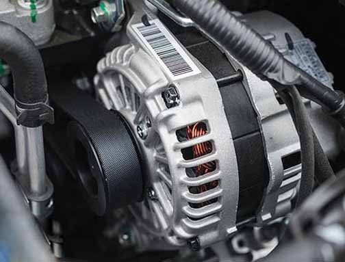 caravan and motor home alternator