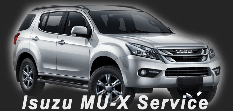 Save money on Isuzu MU-X car servicing HAE North Rockhampton
