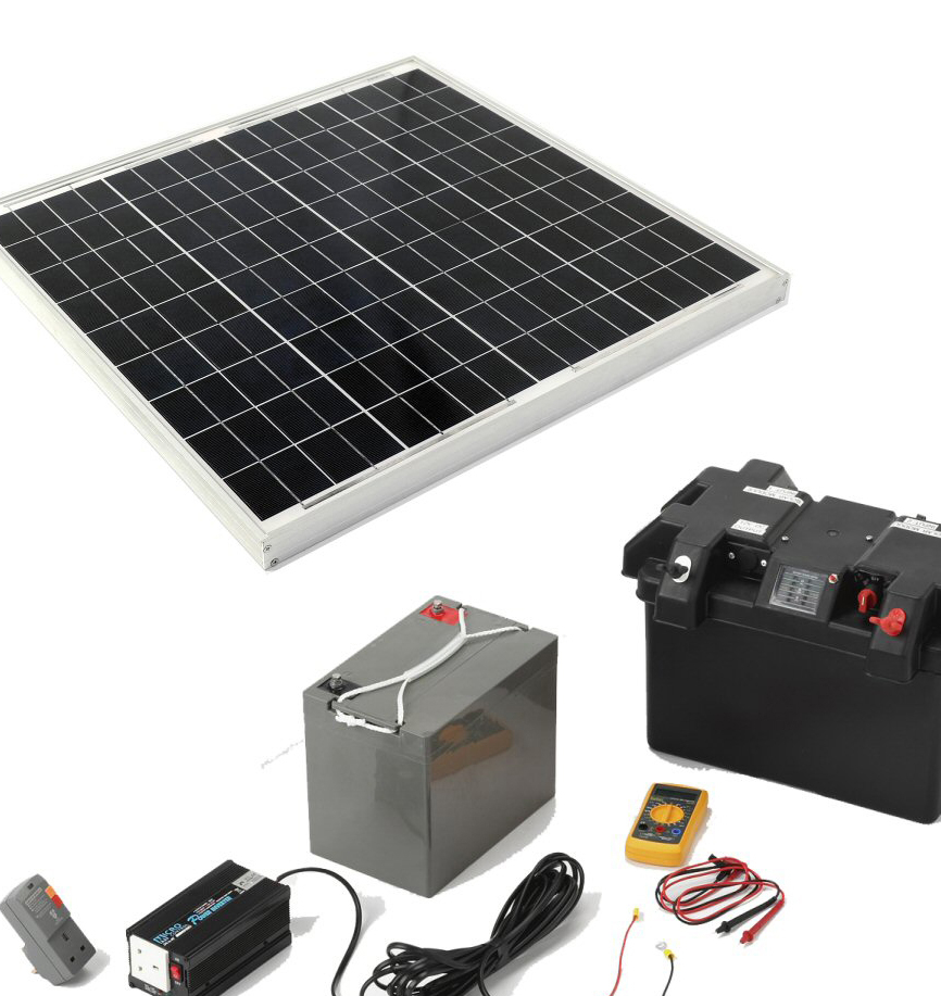 fitting caravan solar panels