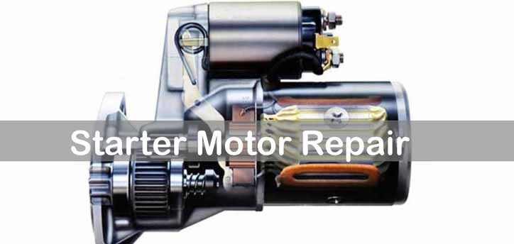Starter motor exchange, repair & fit rockhampton