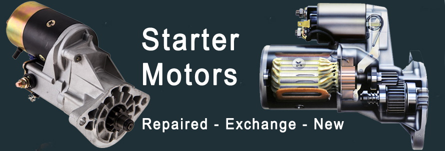 Starter motor repair & fit rockhampton